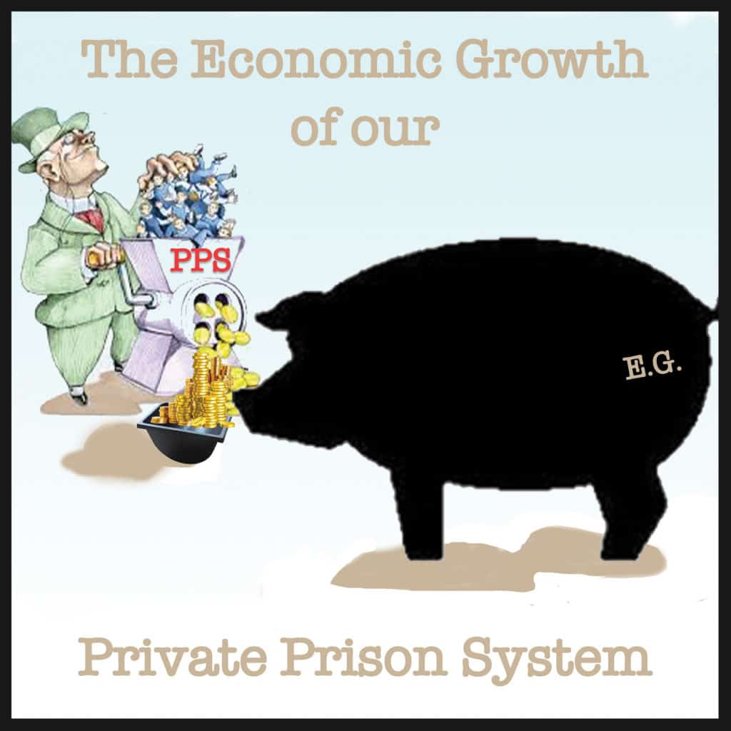 private prison cartoon
