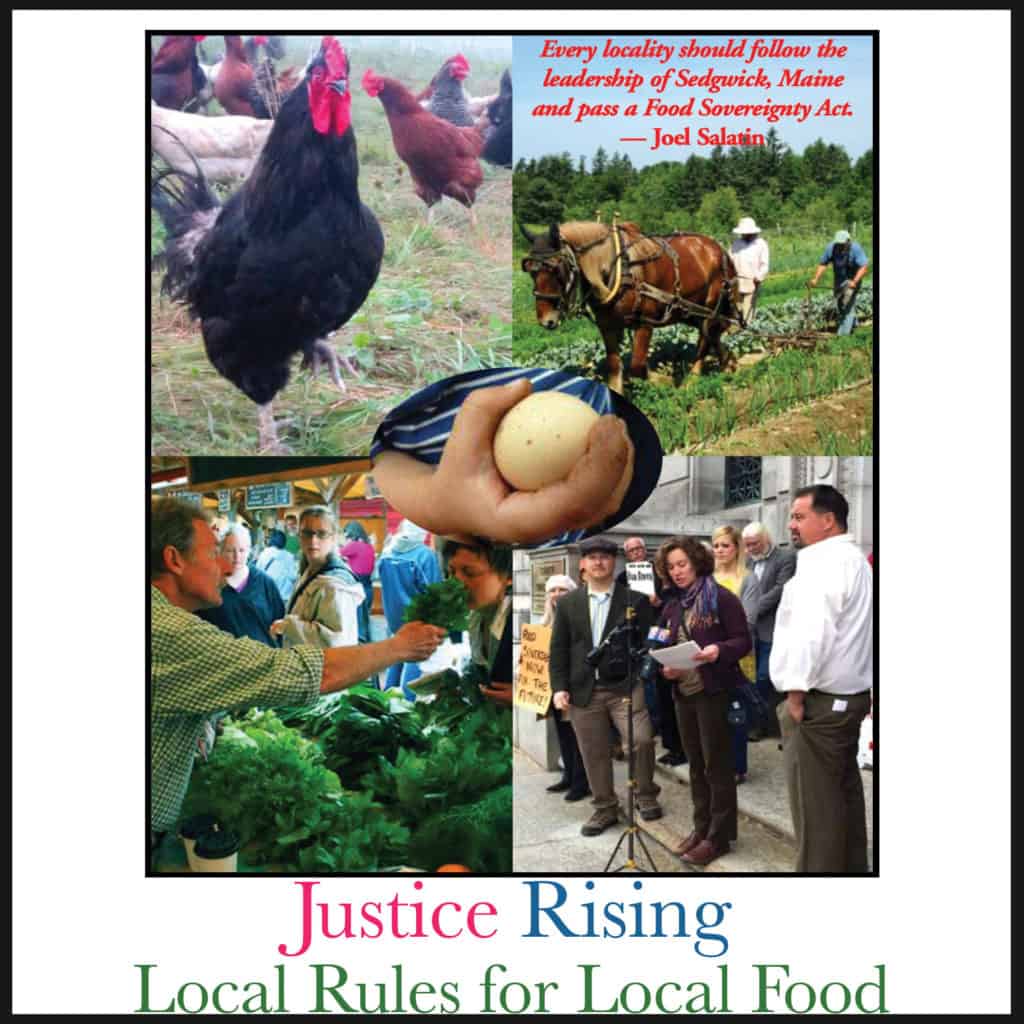 justice rising for local food rules