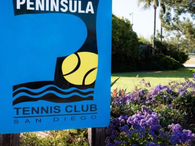 picture of sign at the peninsula tennis club